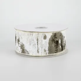 1.5" Birch Tree Canvas Ribbon (10 Yards)
