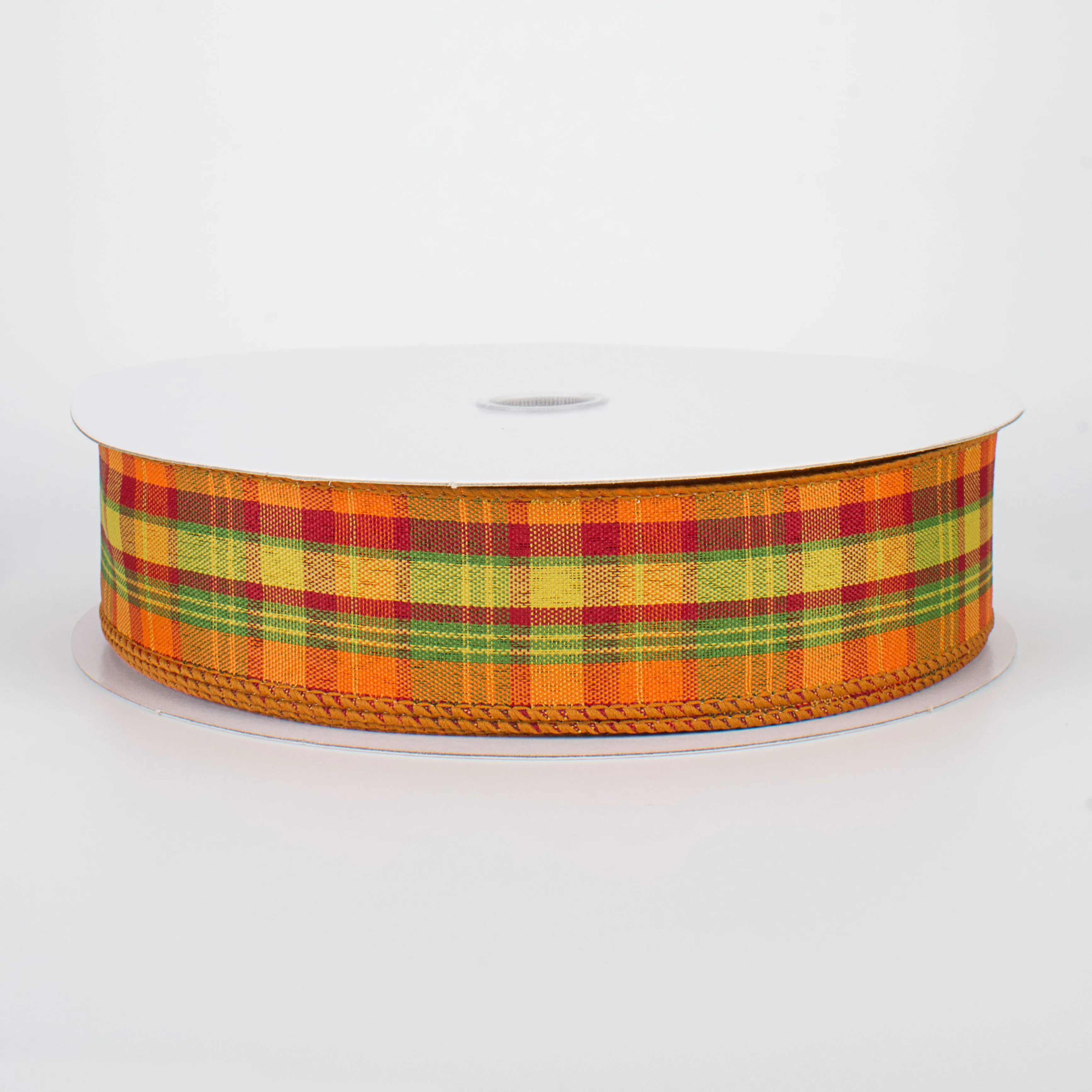 1.5" Fall Value Plaid Ribbon (50 Yards)