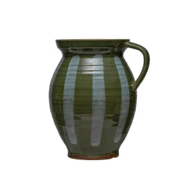 2 Quart Hand Painted Pitcher