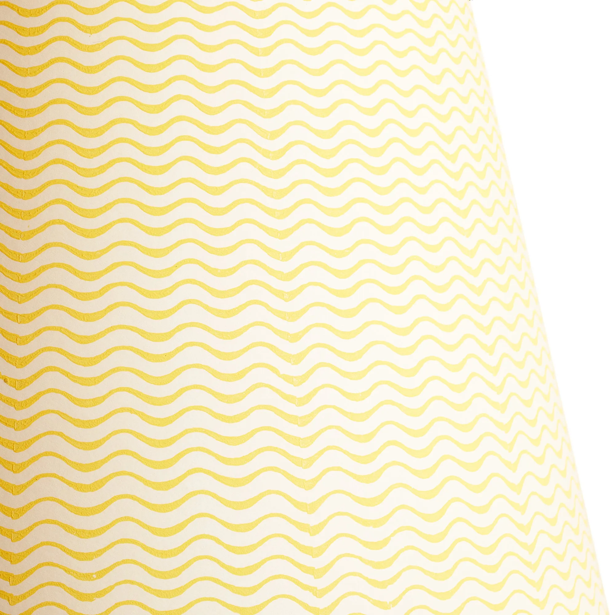 20cm empire shade in sunshine ripples hand painted card
