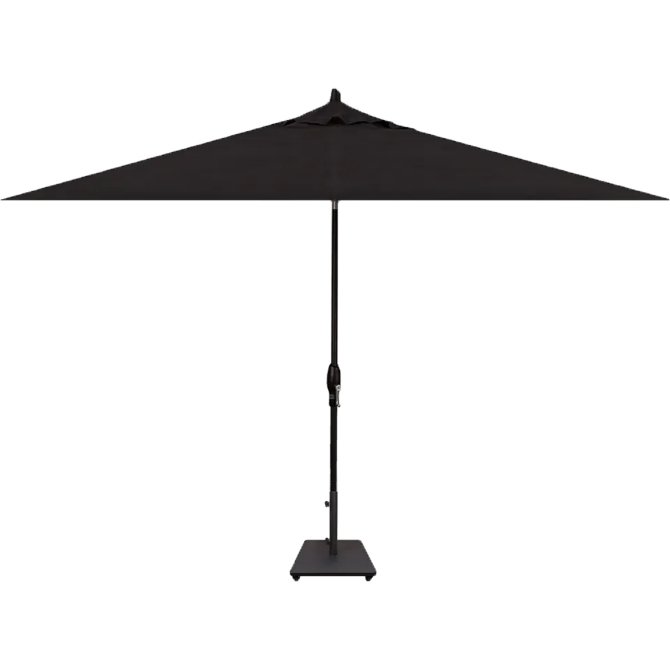 8' x 10' RECTANGLE MARKET UMBRELLA, BLACK