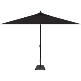 8' x 10' RECTANGLE MARKET UMBRELLA, BLACK