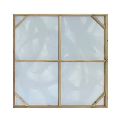 90x90 White and Black Abstract Canvas