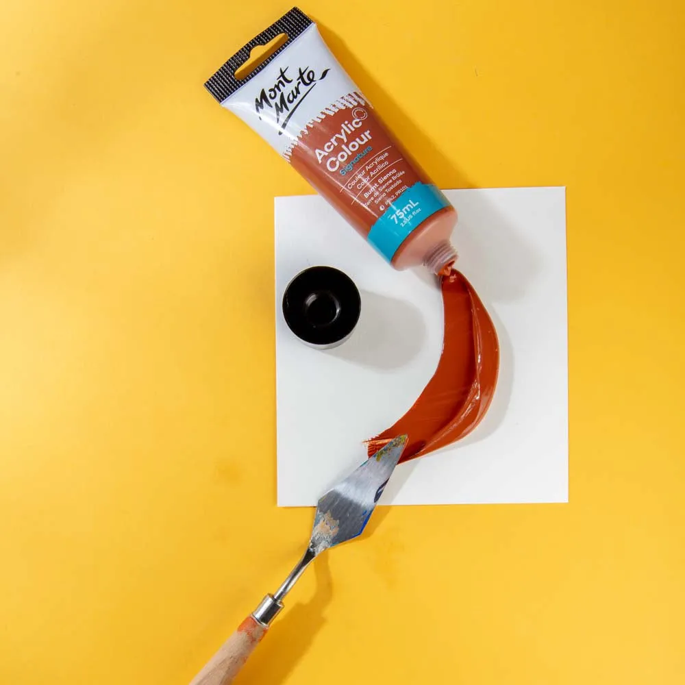 Acrylic Colour Paint Signature 75ml (2.5 US fl.oz) Tube - Burnt Sienna
