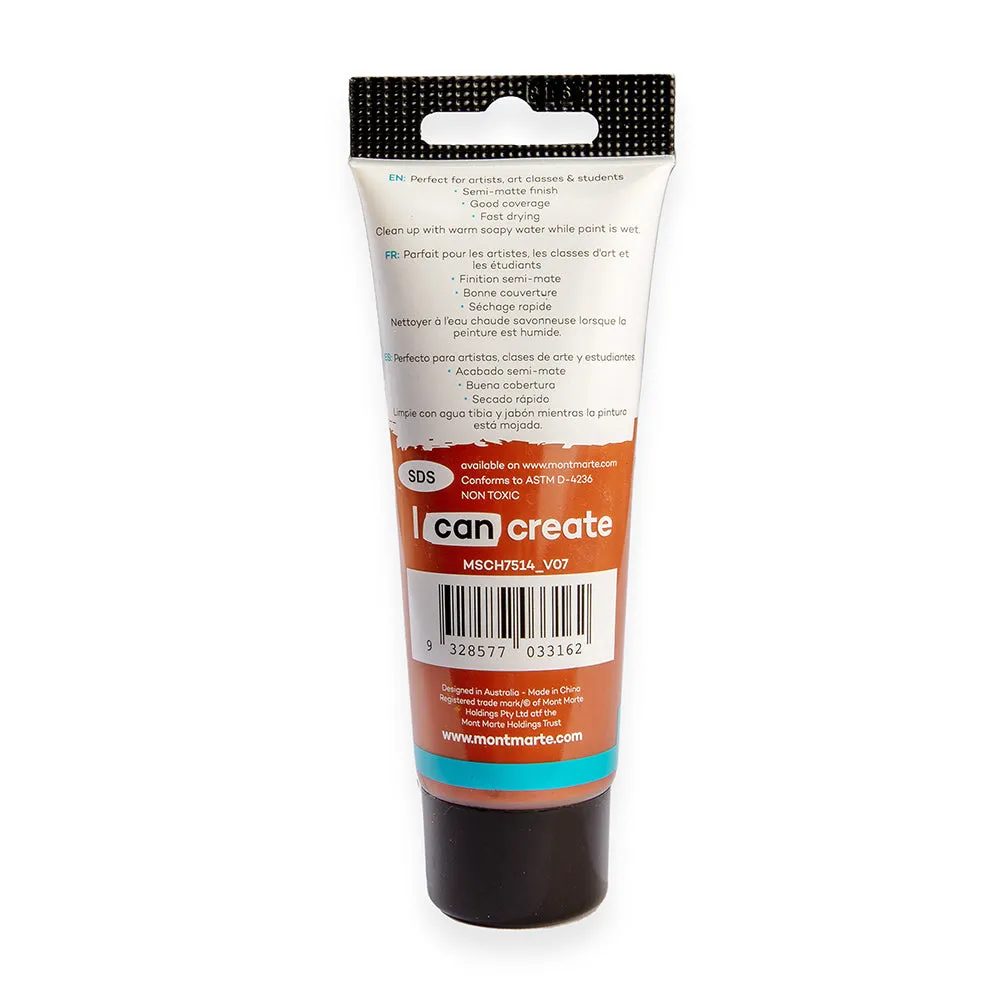 Acrylic Colour Paint Signature 75ml (2.5 US fl.oz) Tube - Burnt Sienna