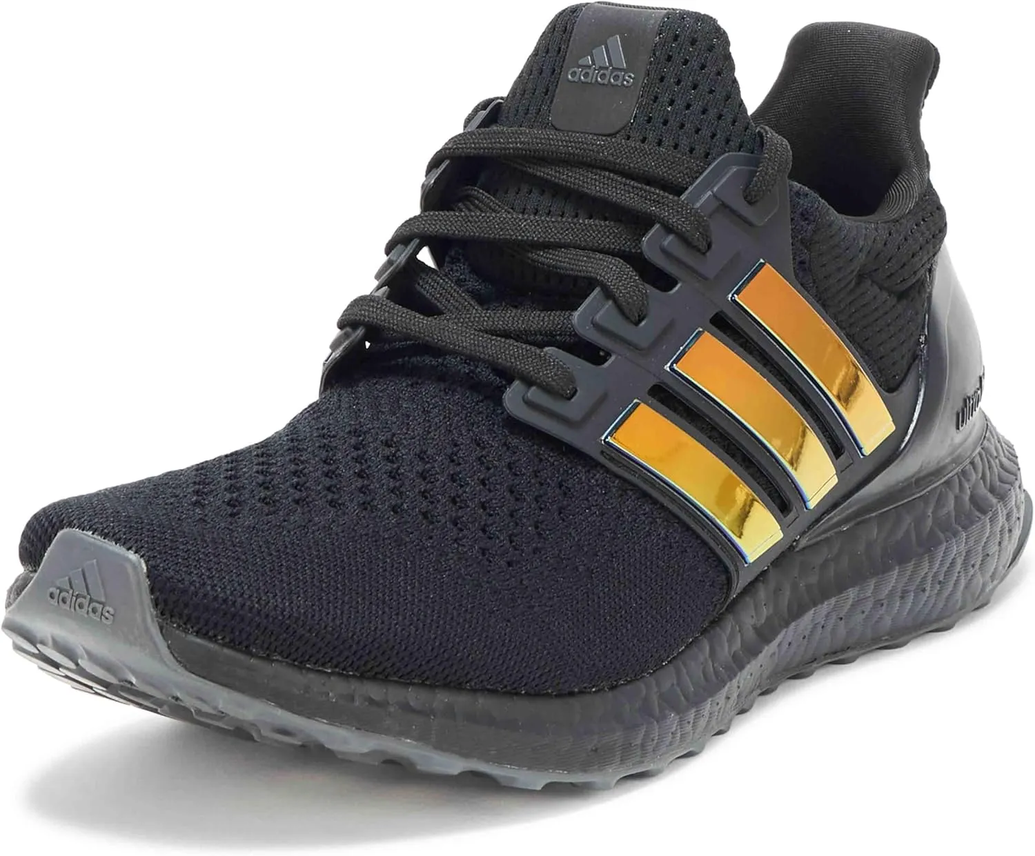 adidas Men's Ultraboost 1.0 DNA Sneaker, Black/Supplier Colour/Grey, 12