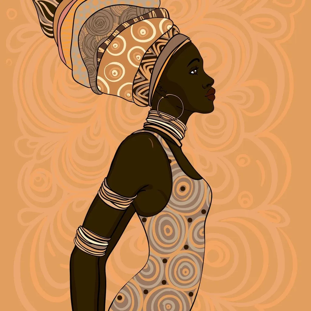 African Lady
