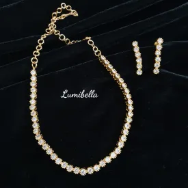 American Diamond Statement Necklace