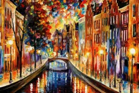 Amsterdam Night Canal