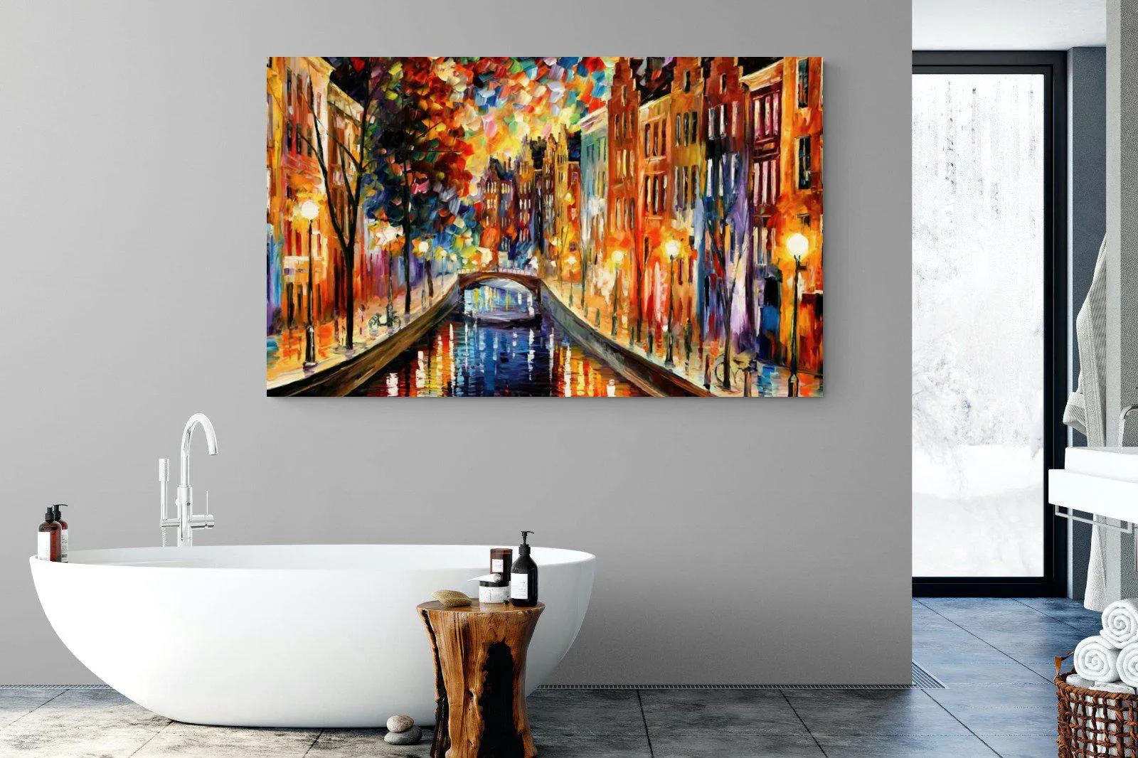 Amsterdam Night Canal