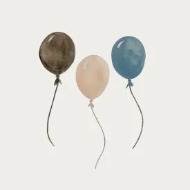 Atlas & August Ballon - Group 2 Reusable Wall Sticker