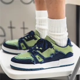 Aule Ripped Patchwork Sneakers