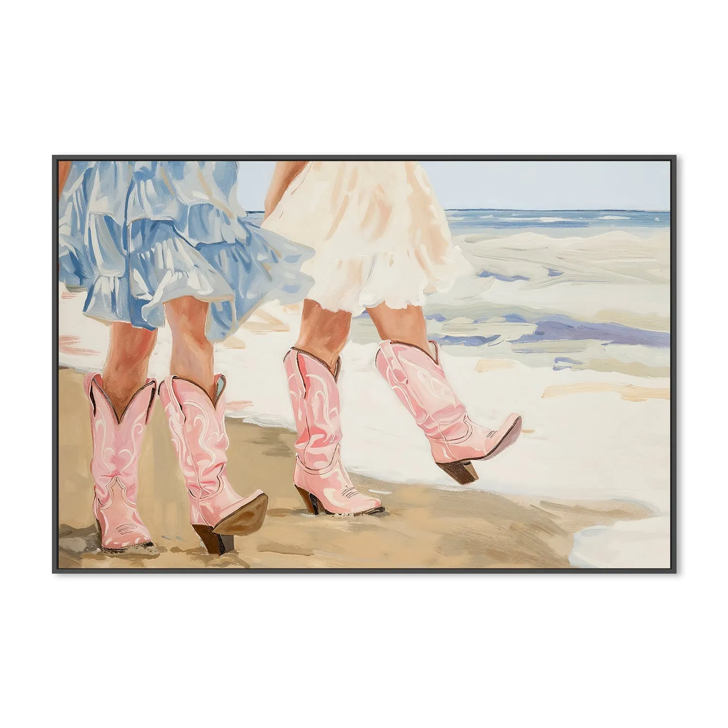 Beach Cow Girls, Style B , By Lady Hana