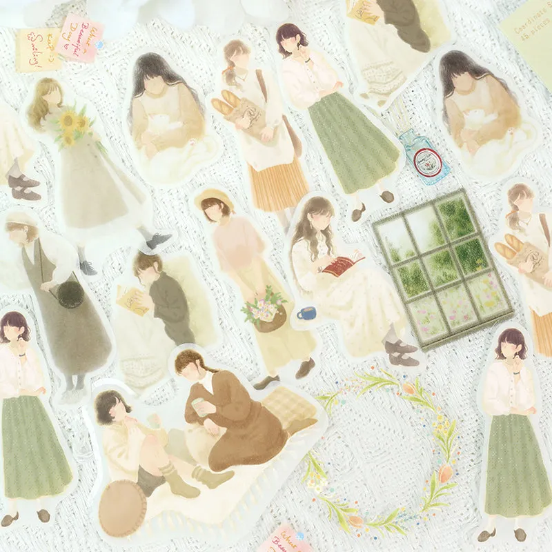 BGM Coordinating Sticker: Virgin Picture Book - Light Colored Girls