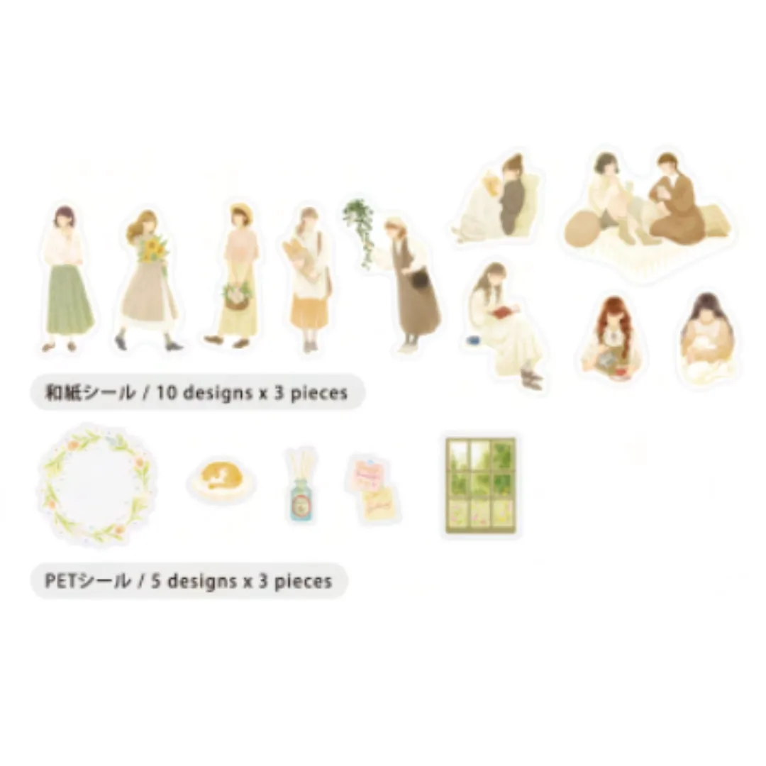BGM Coordinating Sticker: Virgin Picture Book - Light Colored Girls