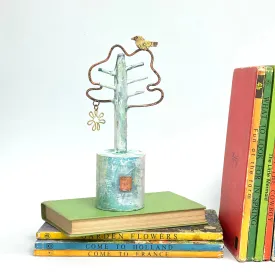 Bird on a tree sculpture 2