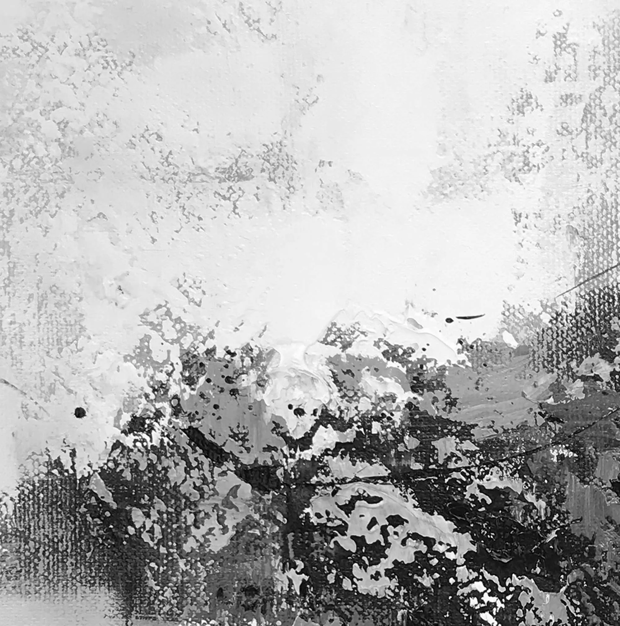 Black And White Paintings Large Living Room Wall Art Wp021