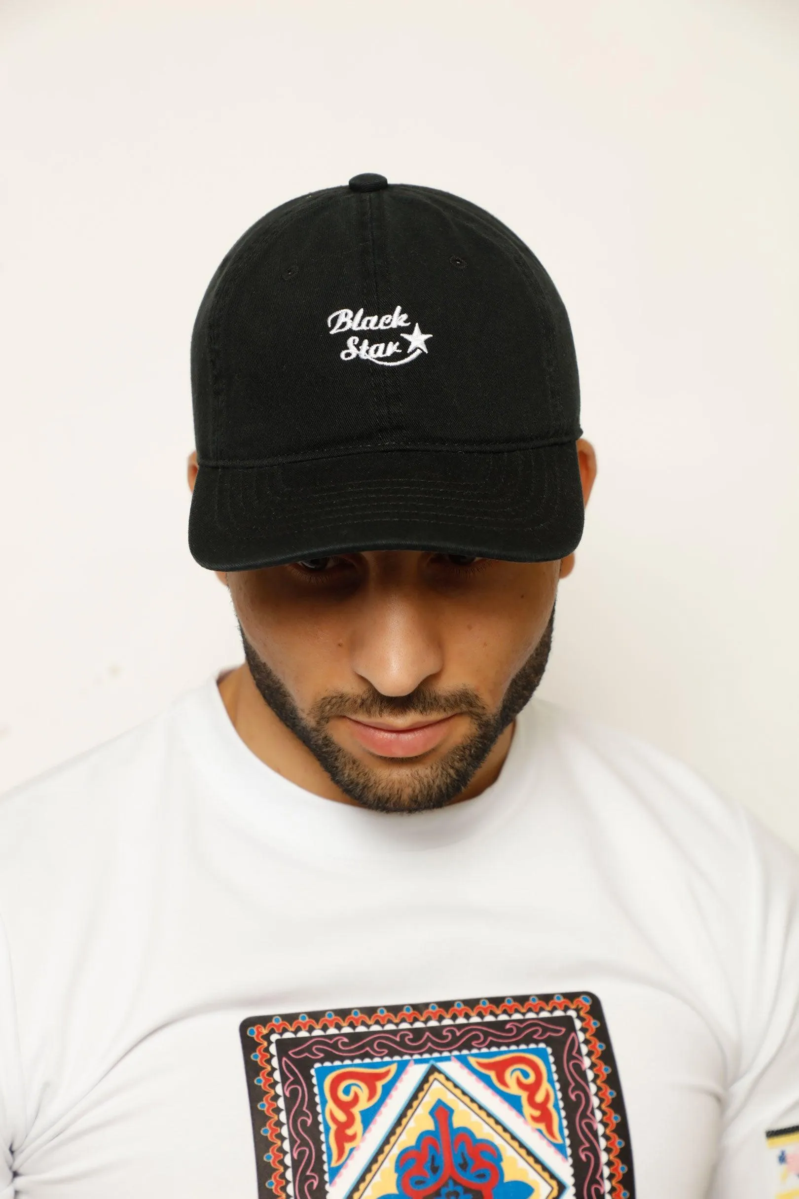 BLACK STAR_MEN'S CAP