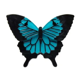 Blue Emperor Brooch