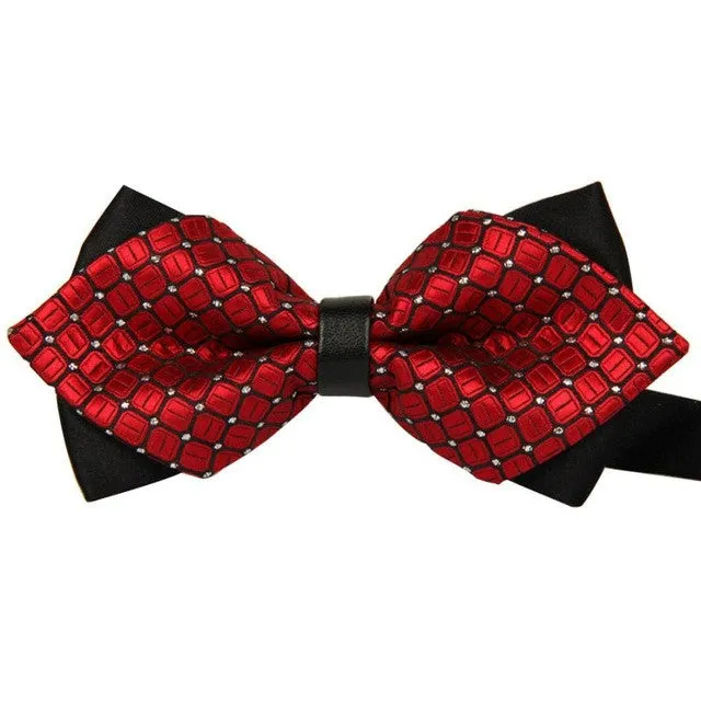 Butterfly Sharp Corner Cravats Bowknot