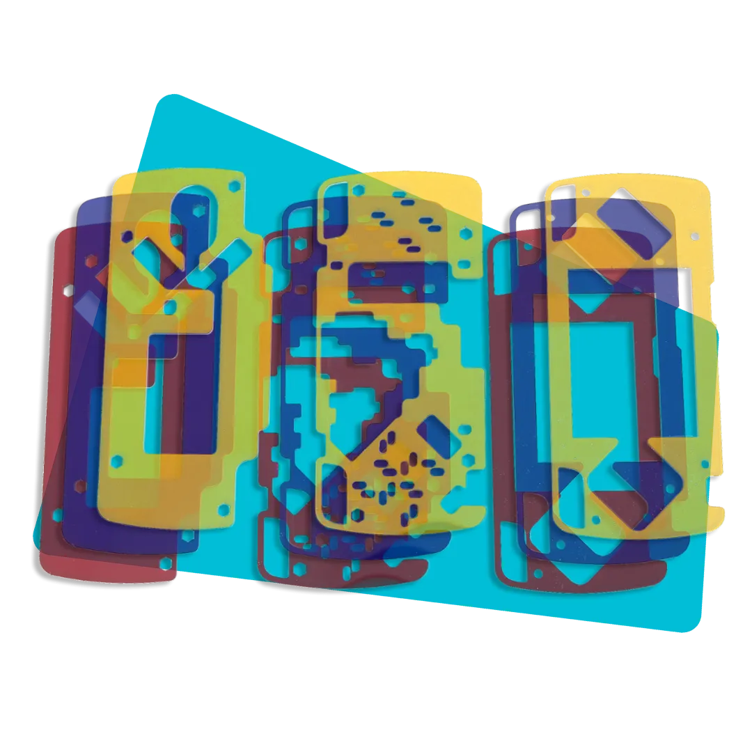 Colorful ByteBoi Protective Cases