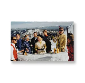 Canvas Wall Art - Ski Drink: Small