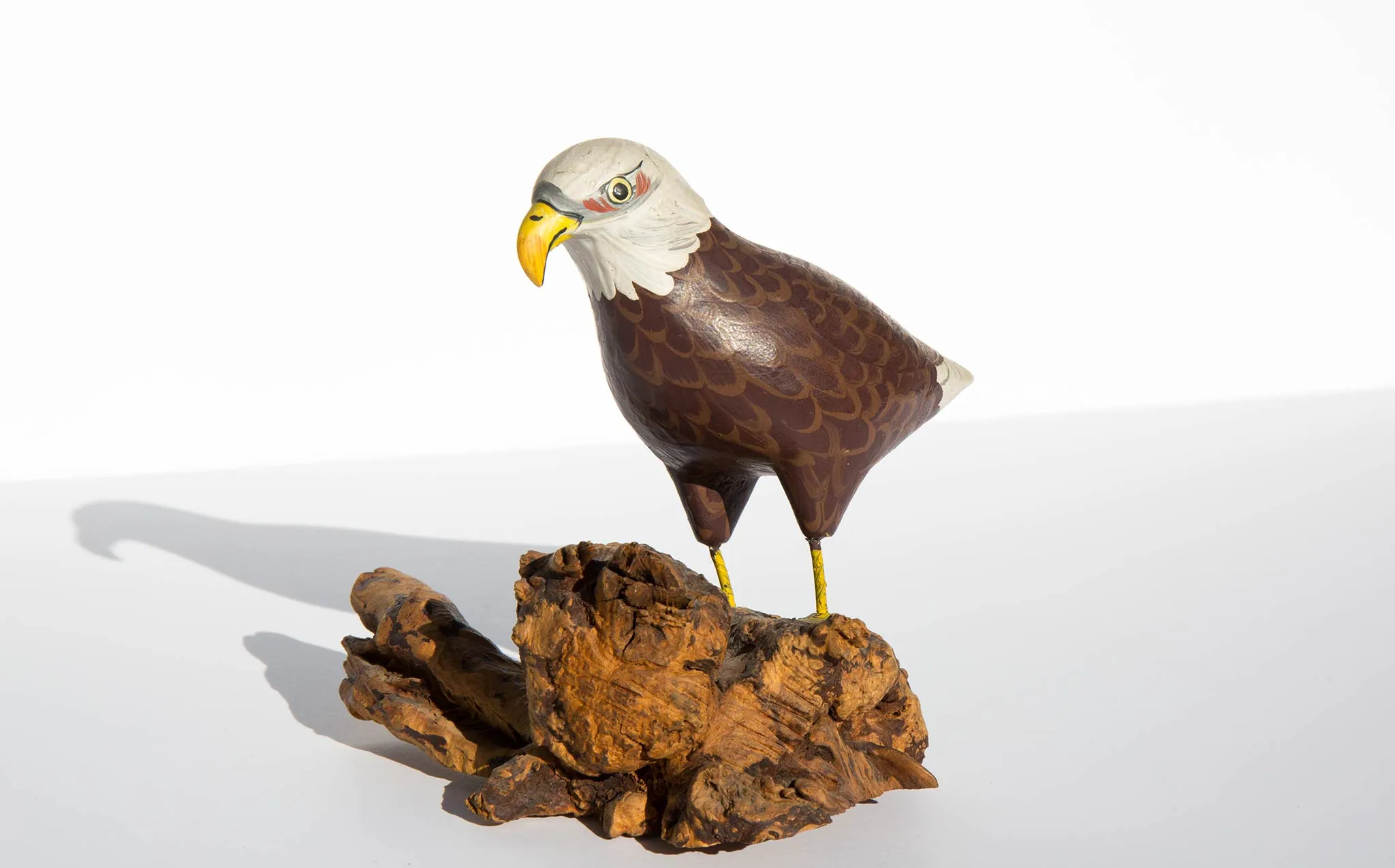 Carved and Hand Painted Eagle