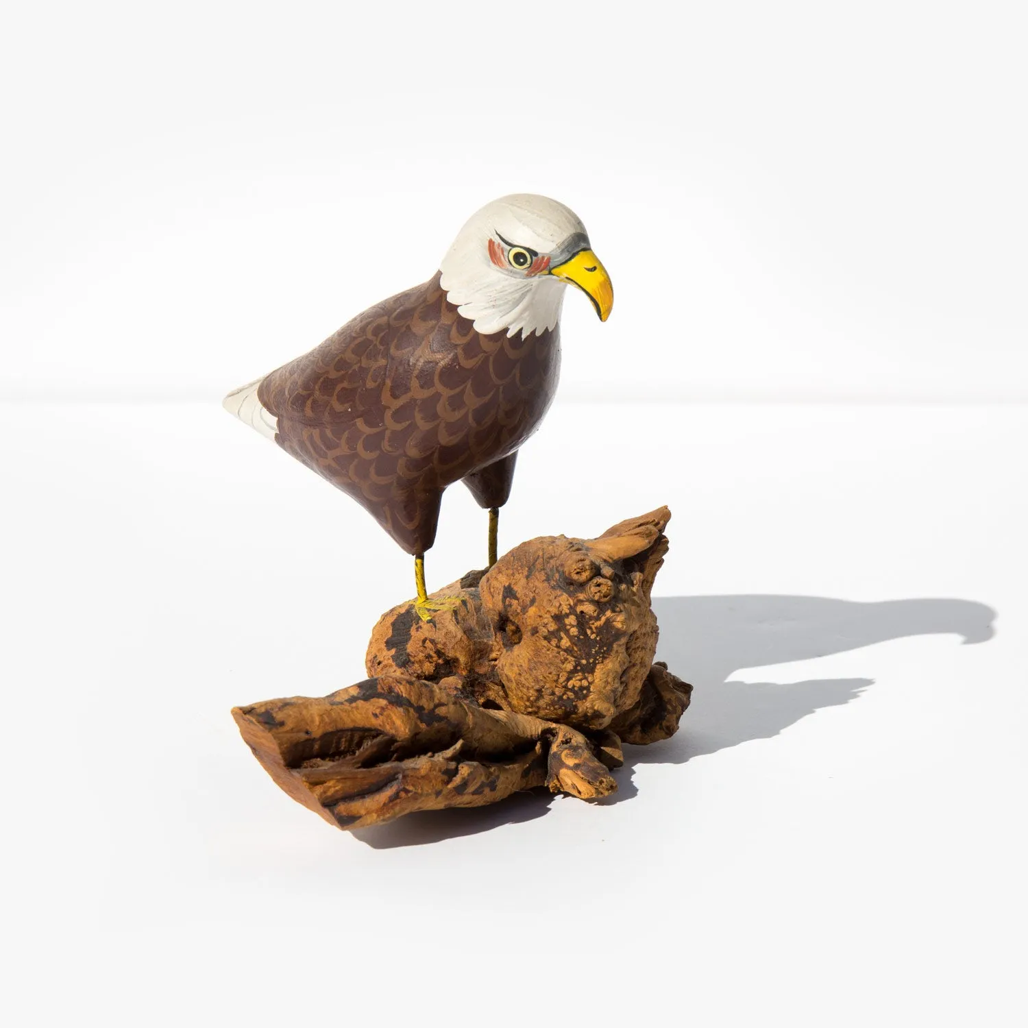 Carved and Hand Painted Eagle
