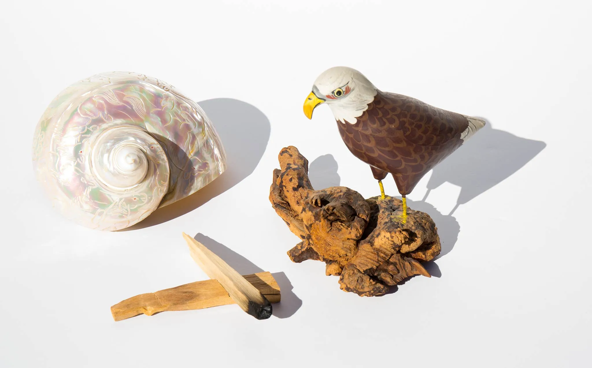 Carved and Hand Painted Eagle