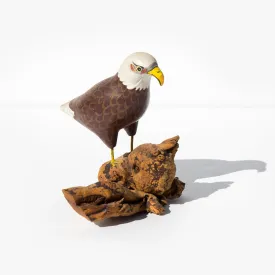 Carved and Hand Painted Eagle