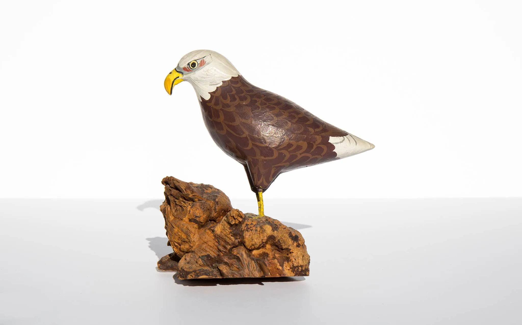 Carved and Hand Painted Eagle