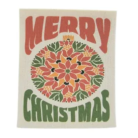 Christmas Bulb Swedish Dish Cloth