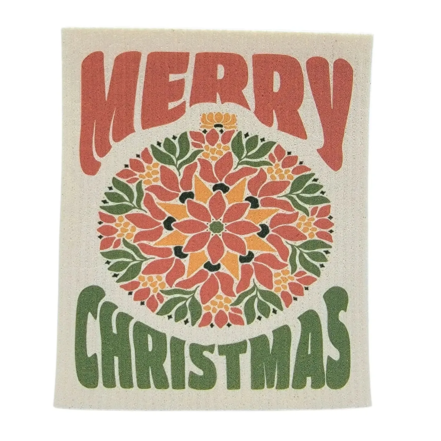 Christmas Bulb Swedish Dish Cloth