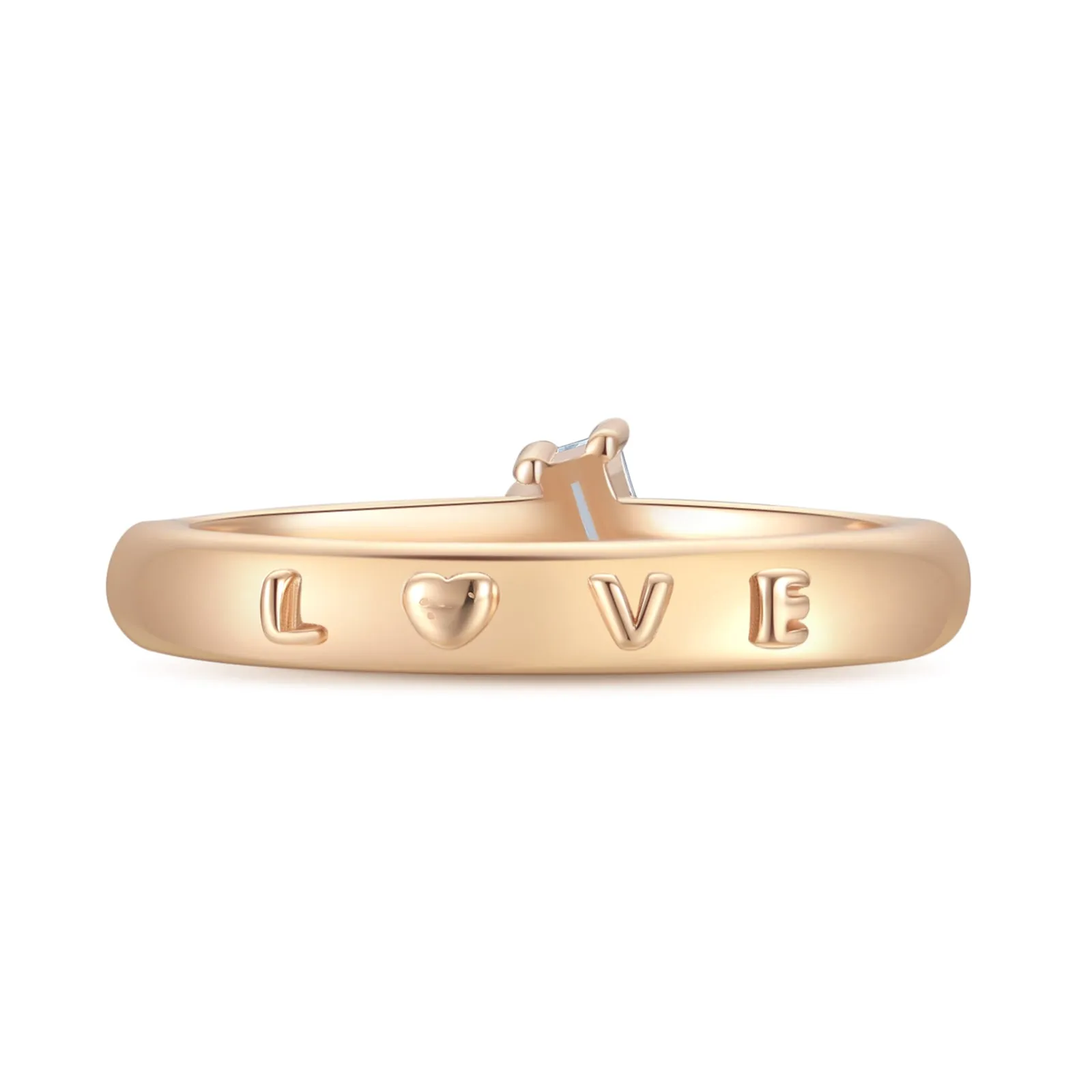 Citrine & Blue Topaz Gold Enamel Heart Ring