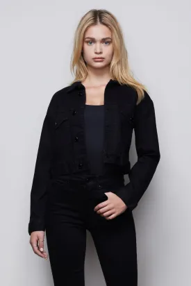 CROPPED JACKET | BLACK001