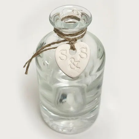 Daisy - ceramic flower in a bottle