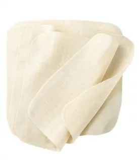 Disana Organic Cotton Muslin Wash Cloths, Pack of 5