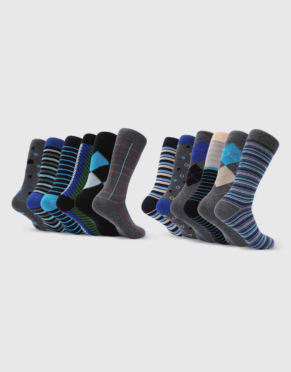 Dobonair Pop Dress Crew Socks 12 Pack