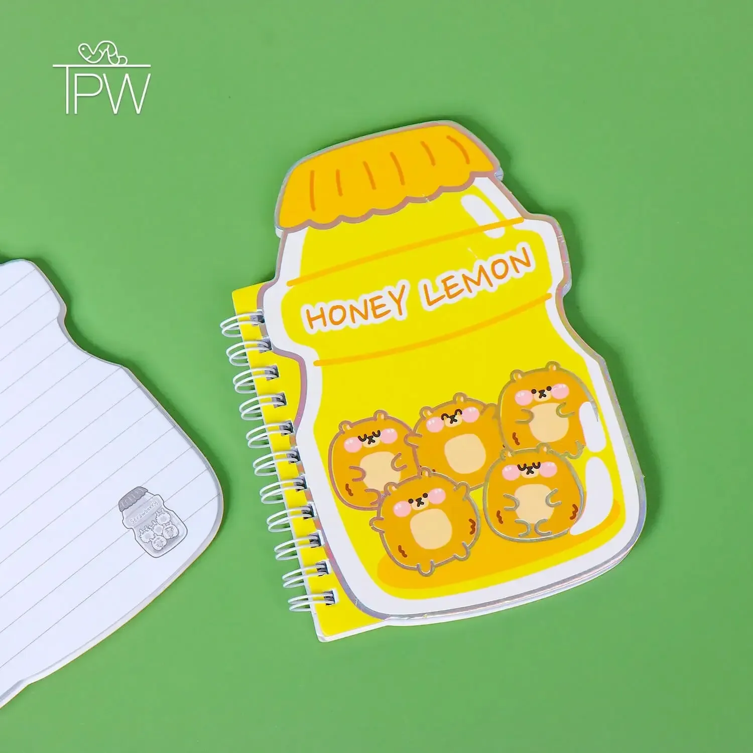 Eatable Cartoon Fruity Cover A6 Spiral Notebook