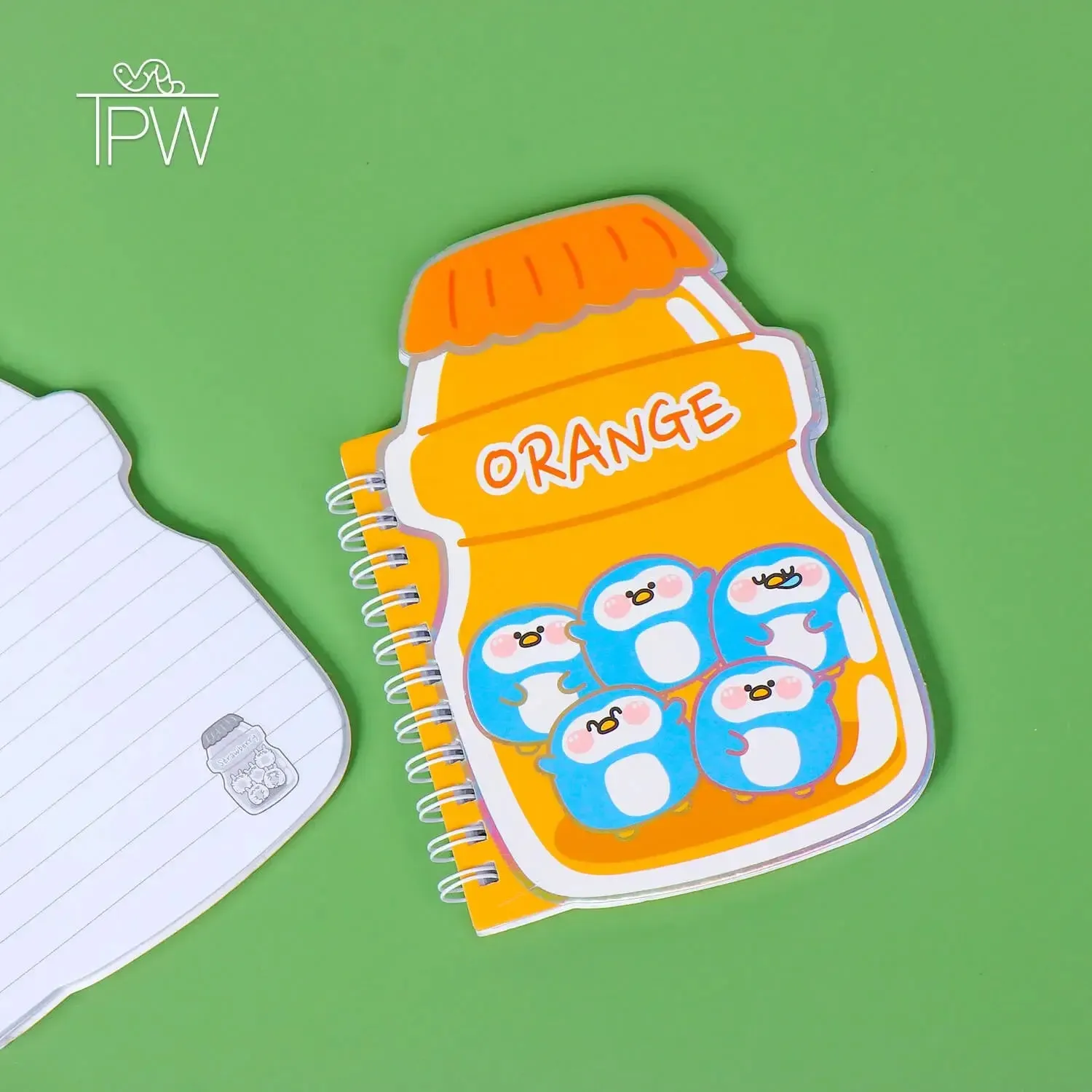 Eatable Cartoon Fruity Cover A6 Spiral Notebook