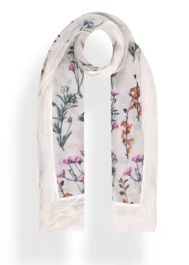 Floral Stems in Merino