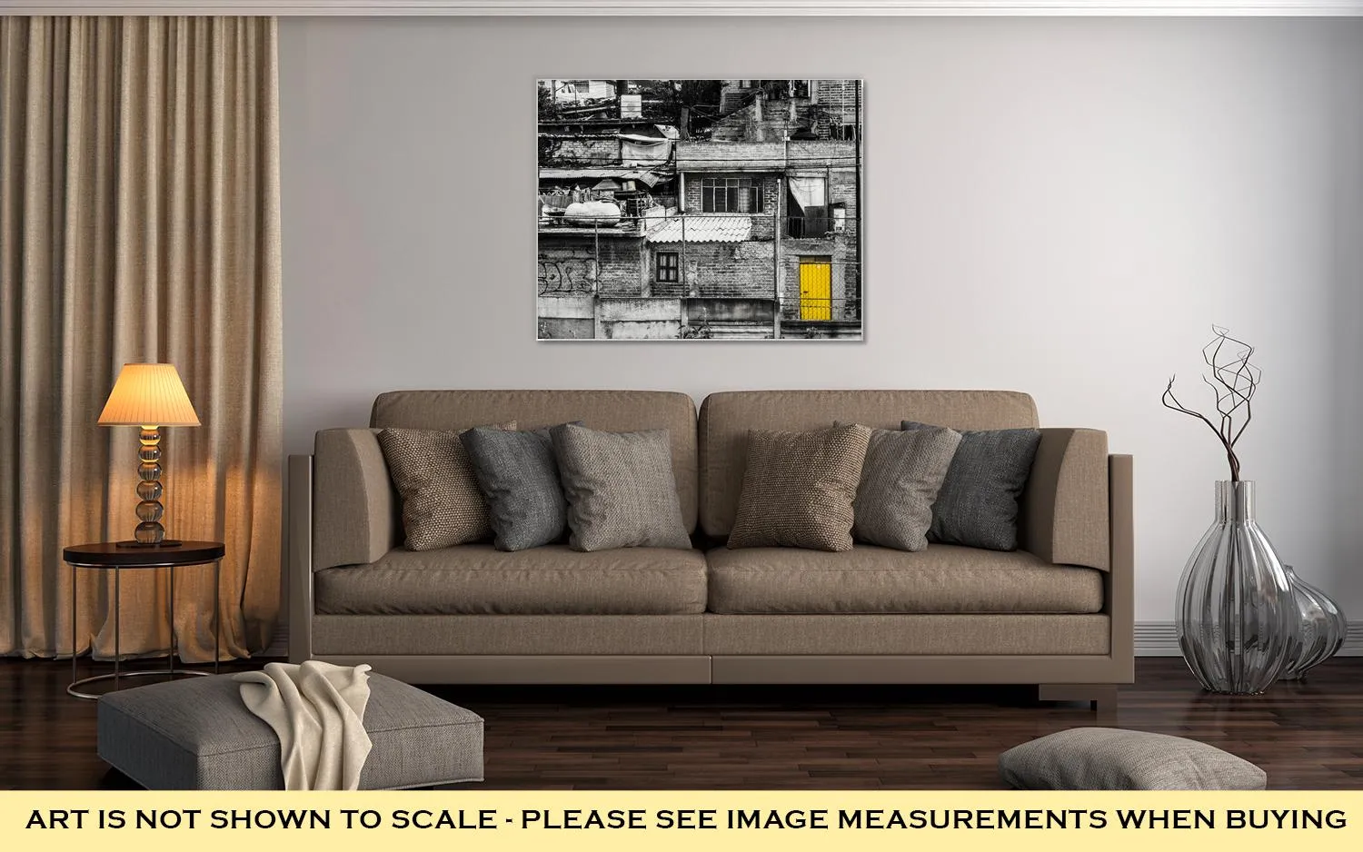 Gallery Wrapped Canvas, Neighborhood In Mexico City