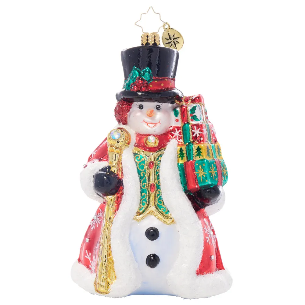 Gemstone Gentleman Snowman