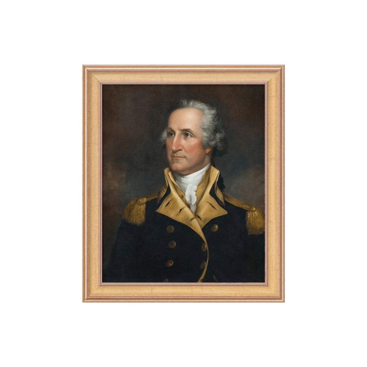 George Washington by Lambdin Framed Print: Small Edition