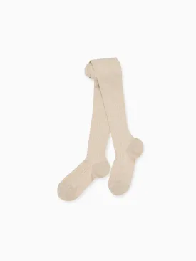 Gold Lurex Girl Tights