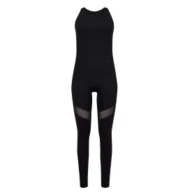 Gourami White Label Mesh Splicing Bodysuit - Black