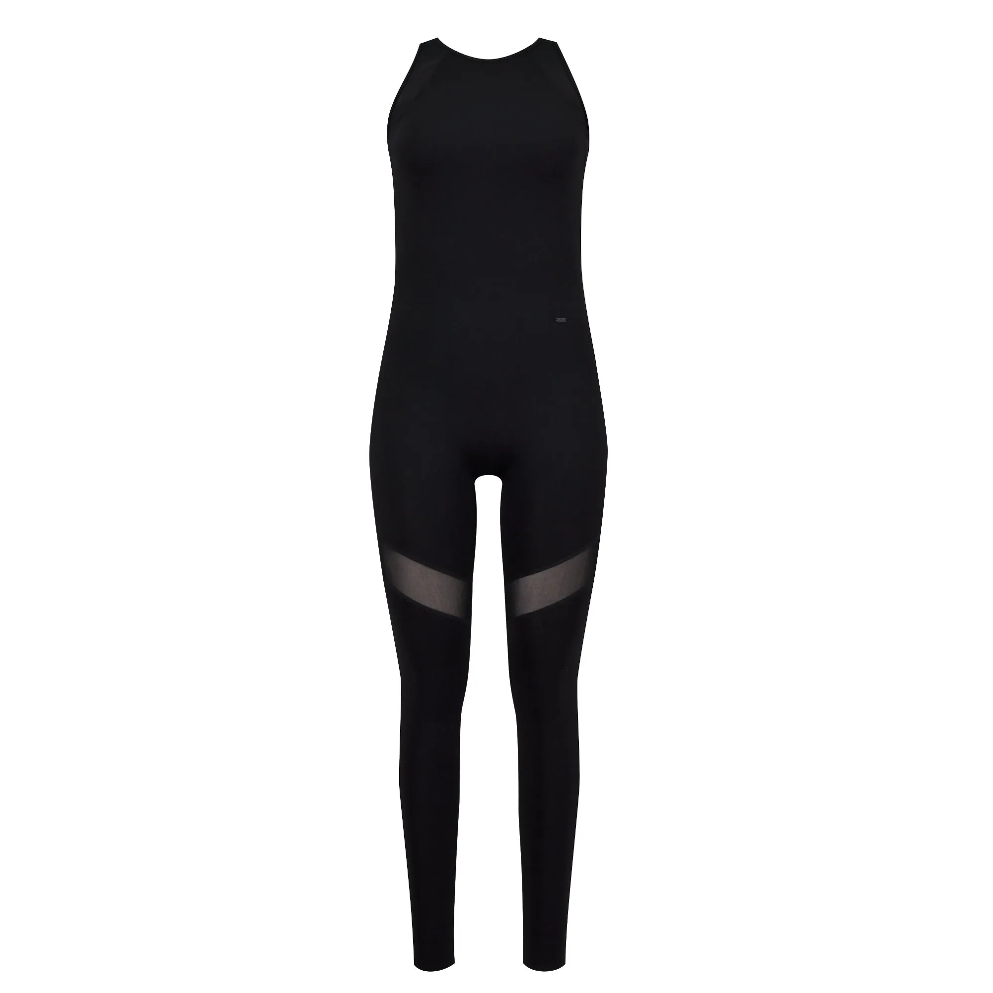 Gourami White Label Mesh Splicing Bodysuit - Black