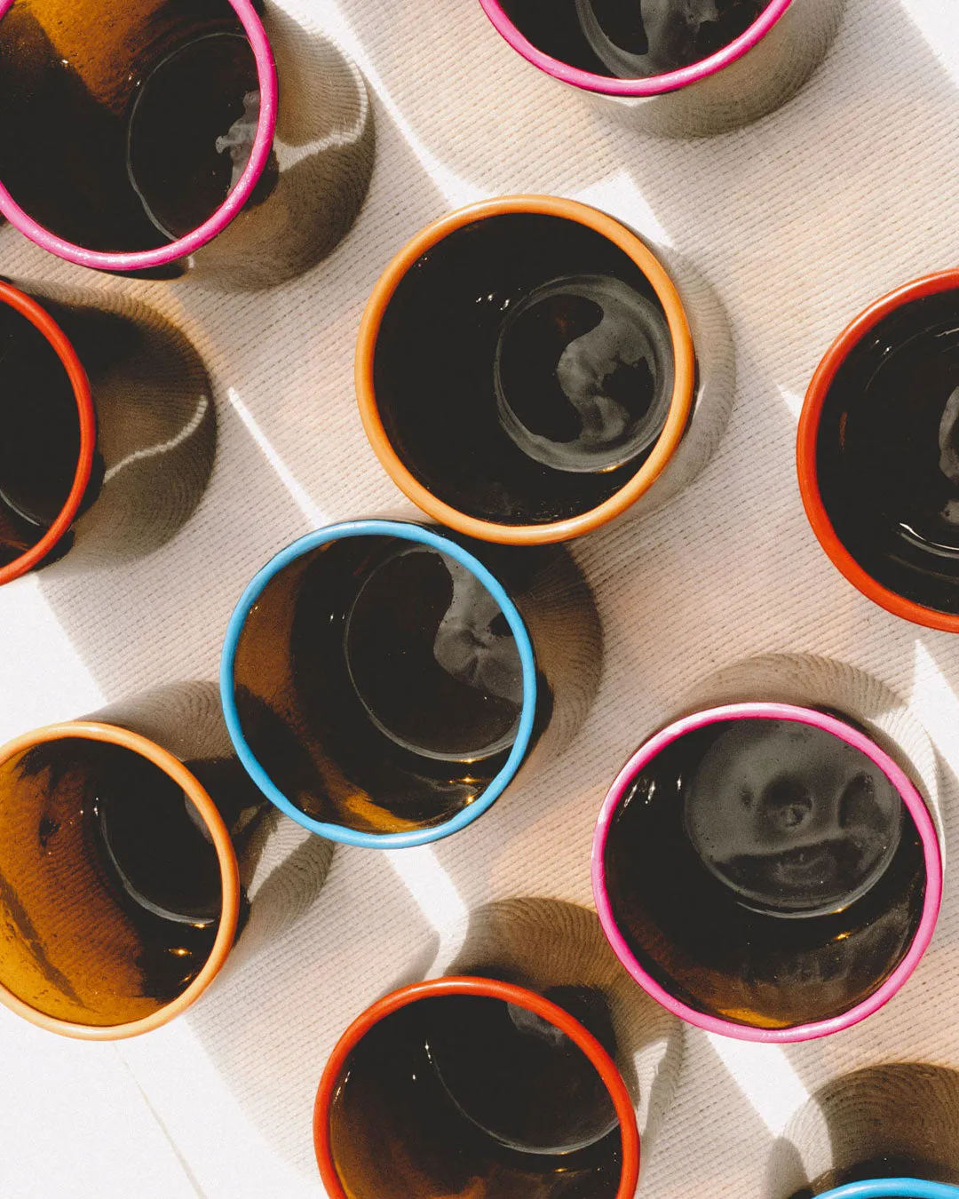 Hand-painted Water Glass