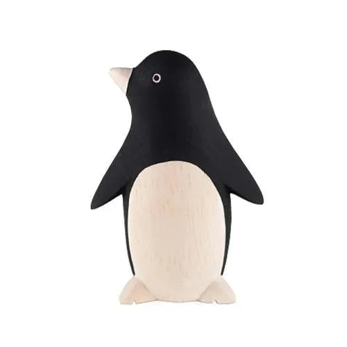 Handmade Tiny Wooden Penguin