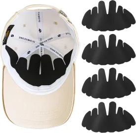 Hat Shaper Insert - Unique Cave Design - EVA & Polyester Fabric - Reshaper for Baseball & Sun Hats - Black